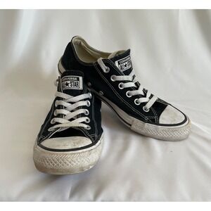 Converse All Star Chuck Taylor Low-Top Canvas Shoes Black SKU M9160 M 6 W 8